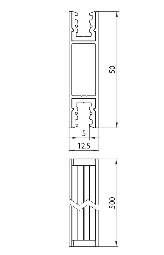 Dimension drawing