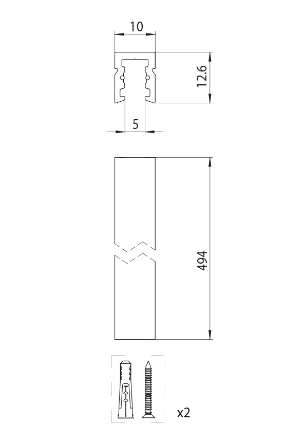 Dimension drawing
