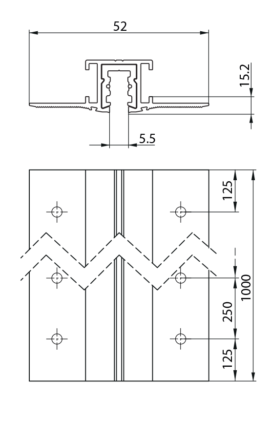Dimension drawing