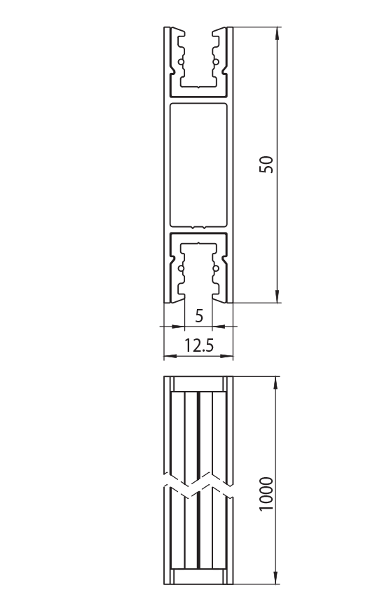 Dimension drawing