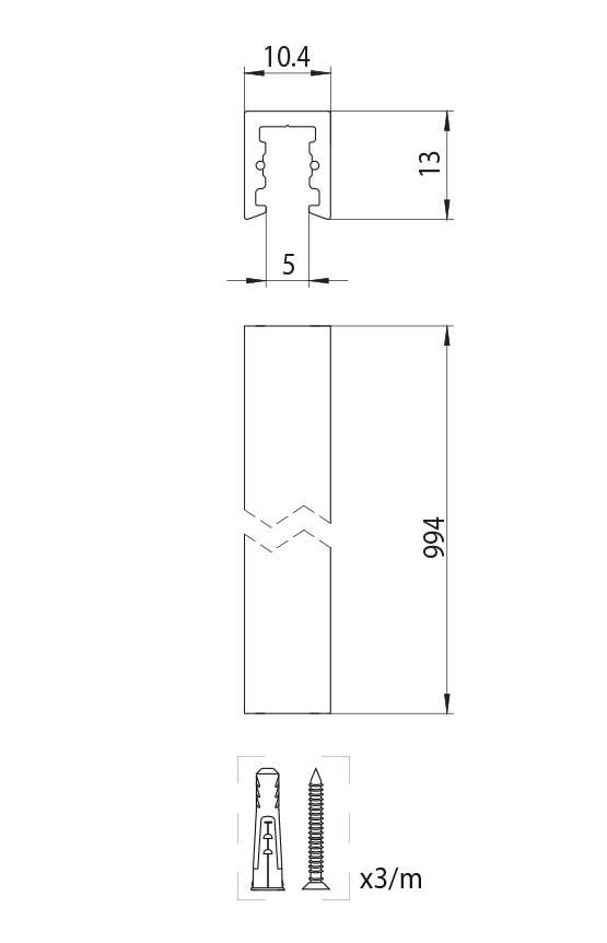 Dimension drawing