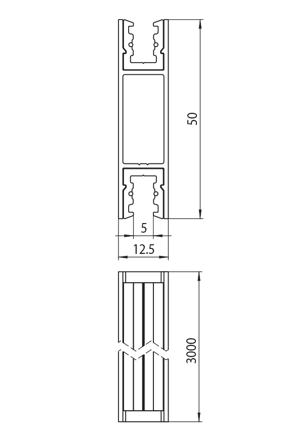 Dimension drawing
