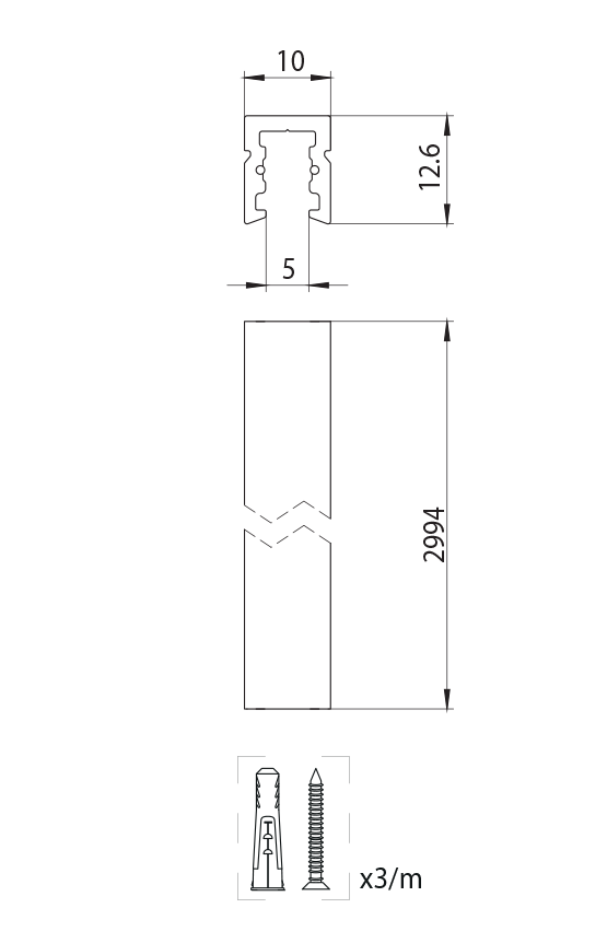 Dimension drawing