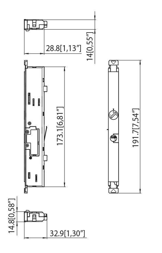 Dimension drawing