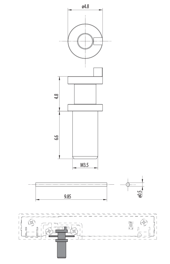 Dimension drawing
