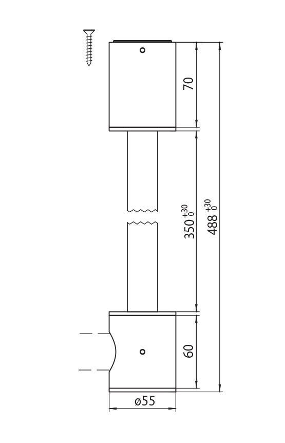 Dimension drawing