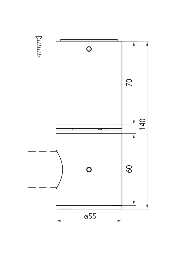 Dimension drawing