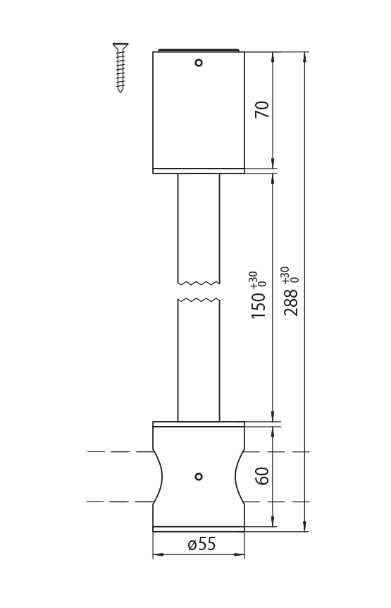 Dimension drawing