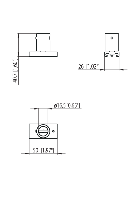Dimension drawing