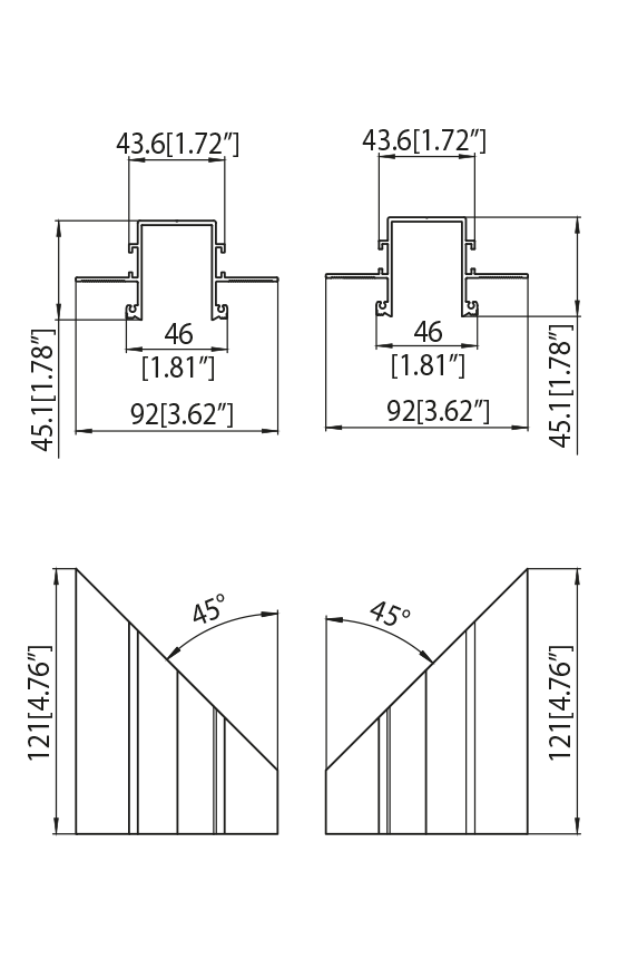 Dimension drawing