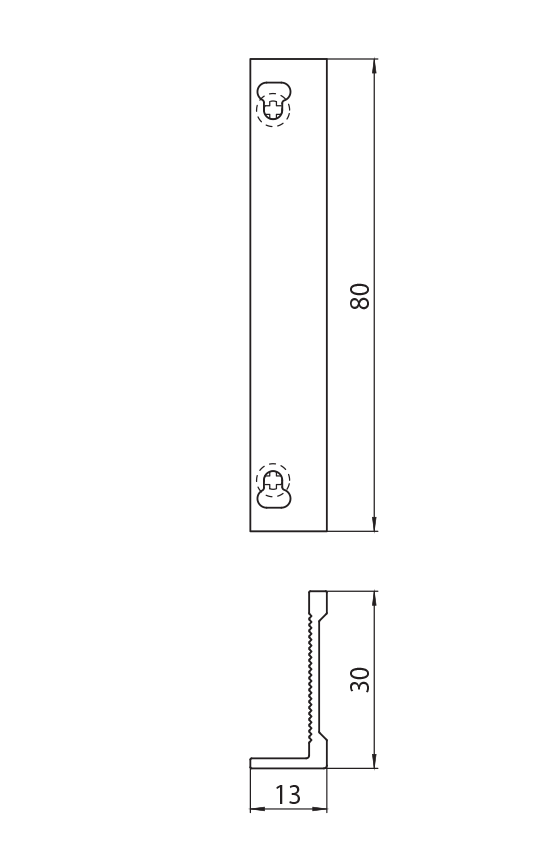 Dimension drawing