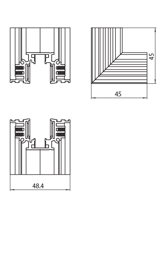 Dimension drawing
