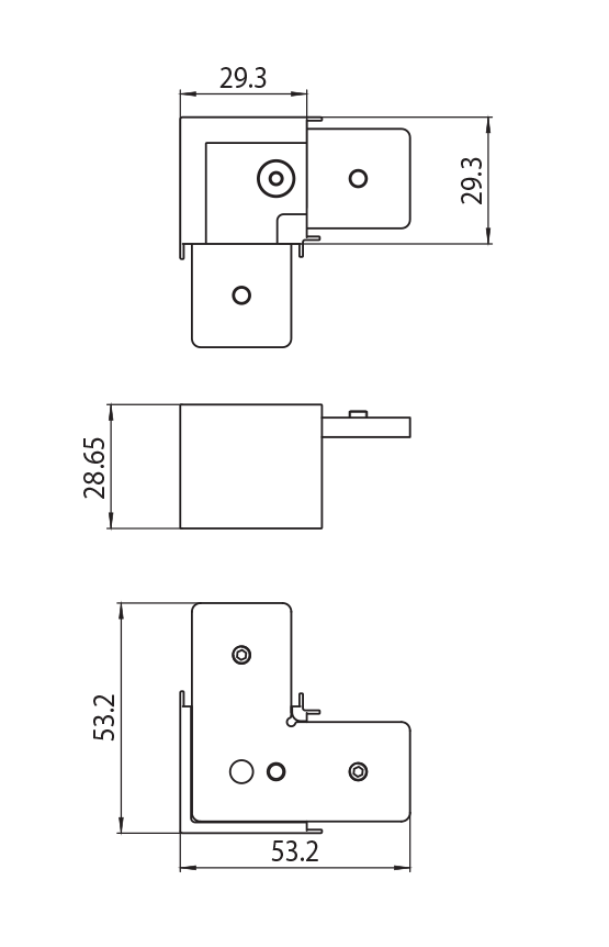 Dimension drawing