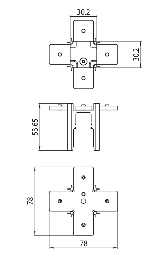 Dimension drawing
