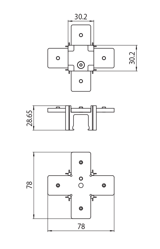 Dimension drawing