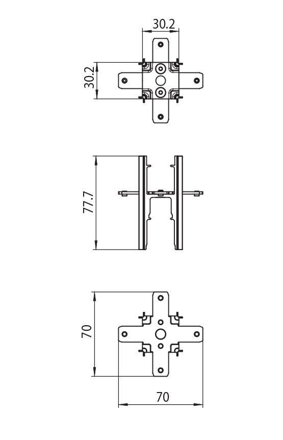 Dimension drawing