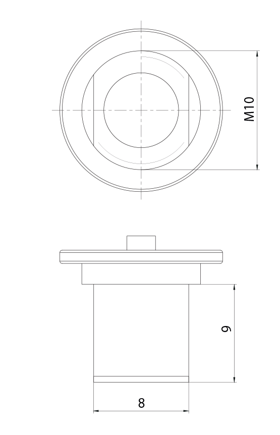 Dimension drawing