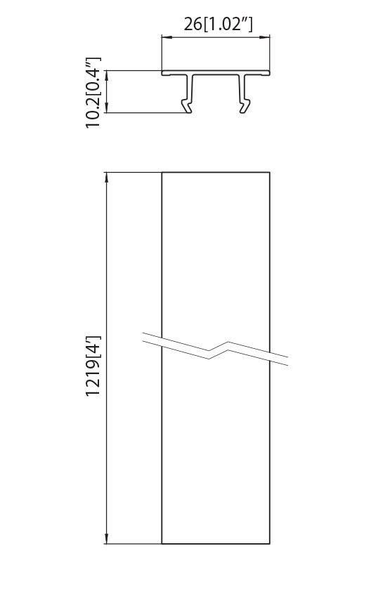 Dimension drawing