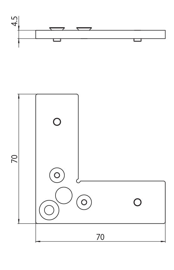 Dimension drawing