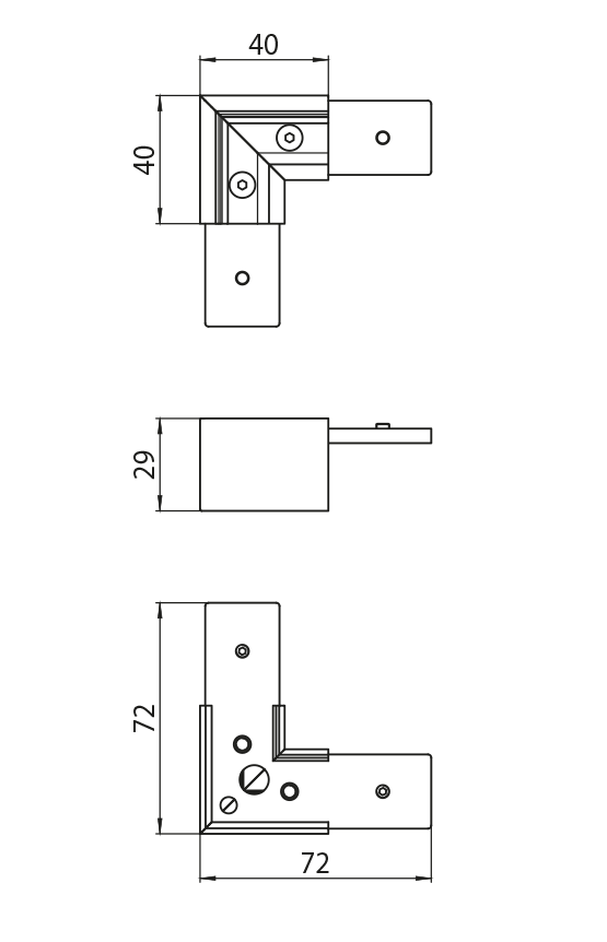 Dimension drawing
